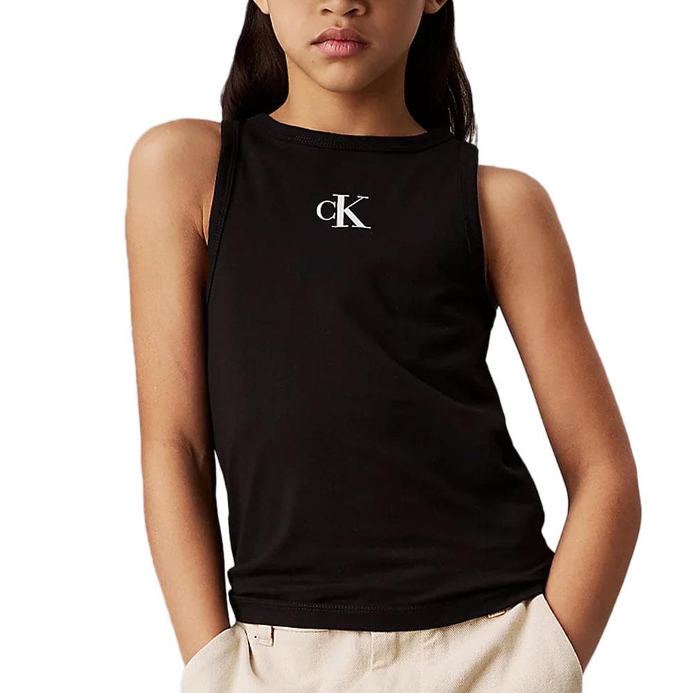 Débardeur Noir Fille Calvin Klein Jeans IG0IG02435 1