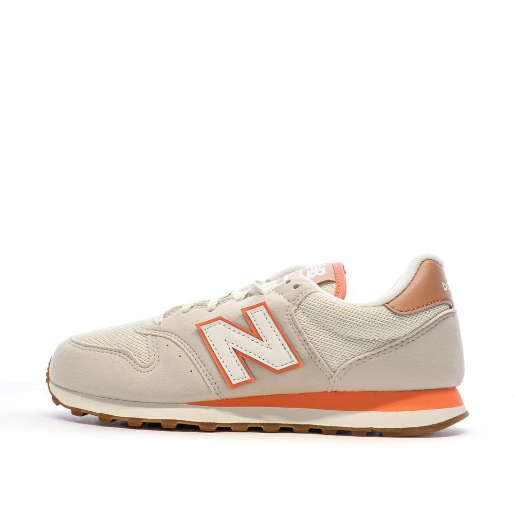 Baskets Beiges/Oranges Femme New Balance 500 1