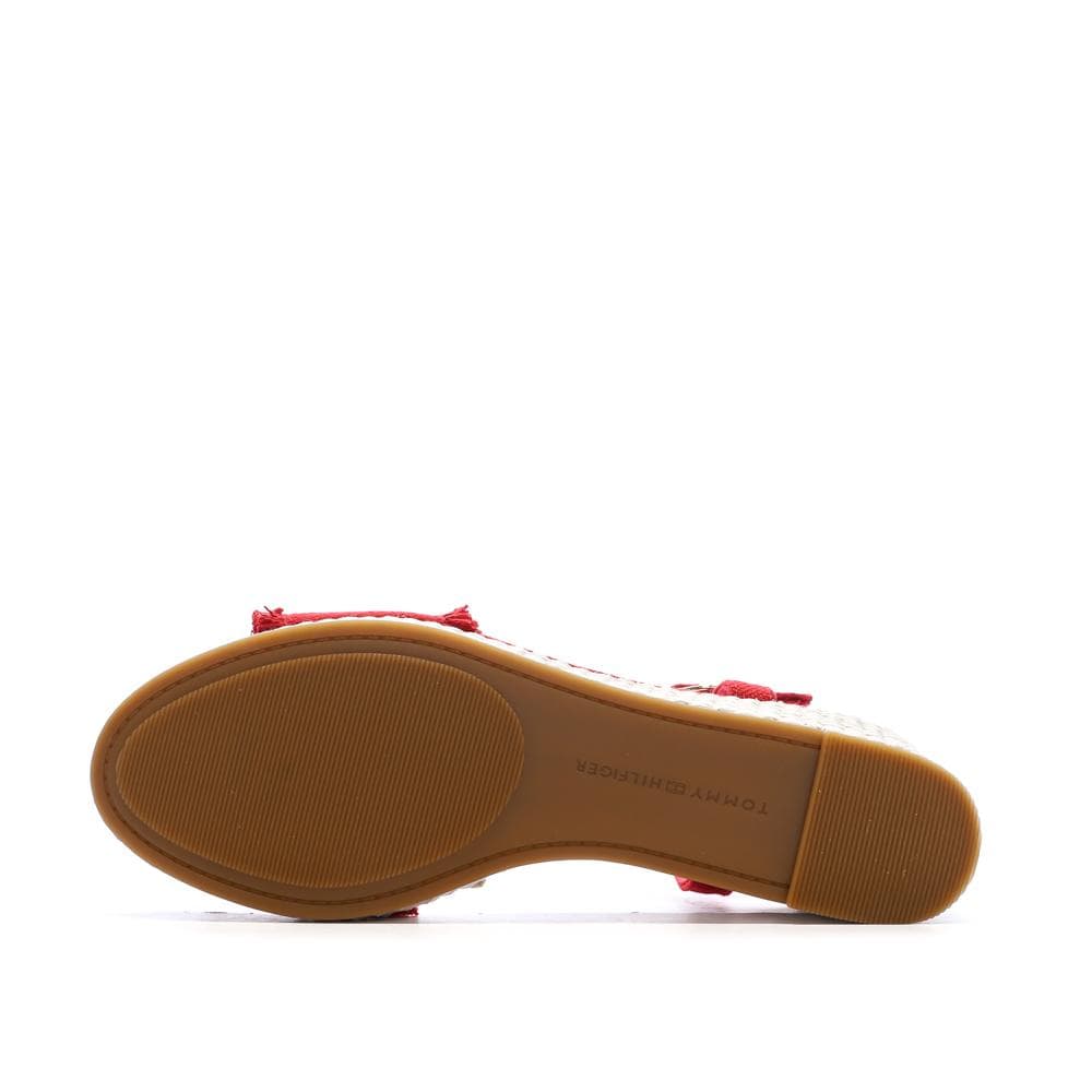 Sandales à Talons Rouge Femme Tommy Hilfiger Wedgeee 5