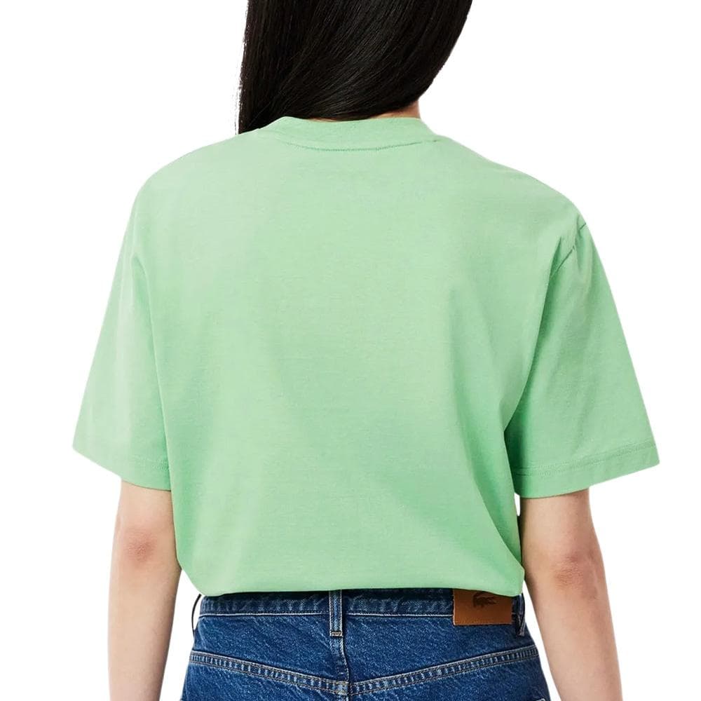 T-shirt Vert Femme Lacoste TF7215 2