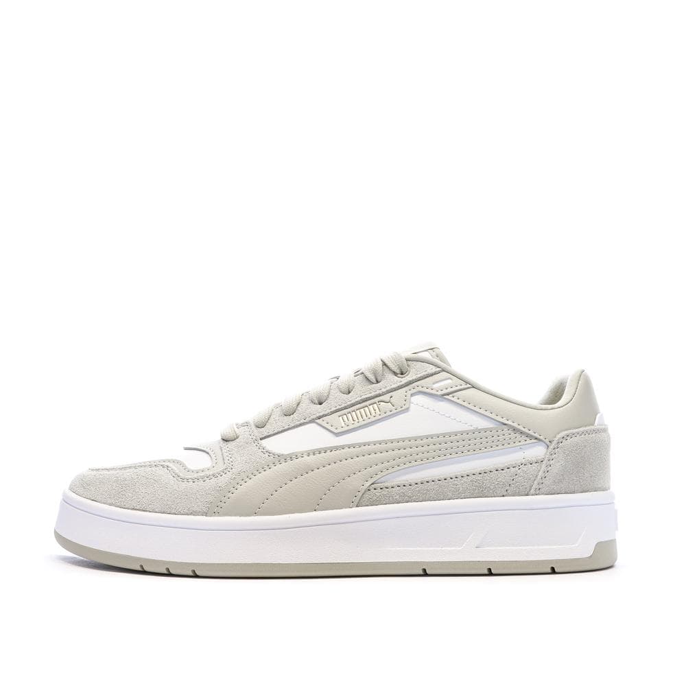 Baskets Beige/Blanc Homme Puma Court Classic Street 1