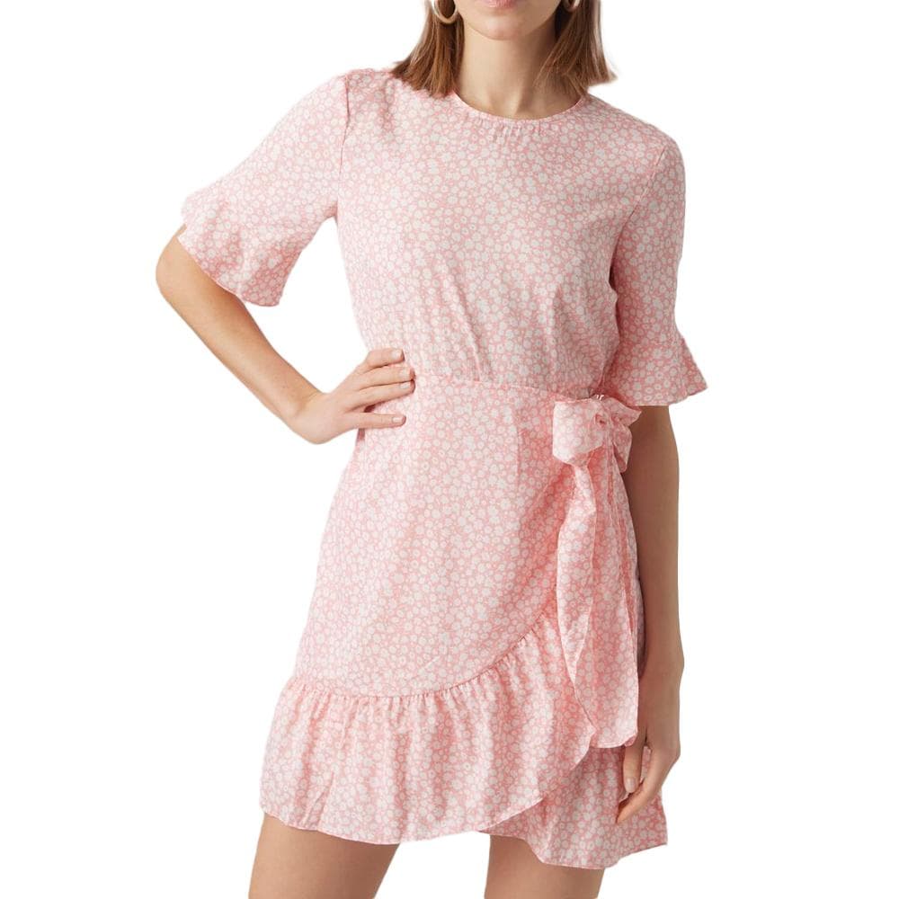 Robe Rose Femme Vero Moda Henna 1