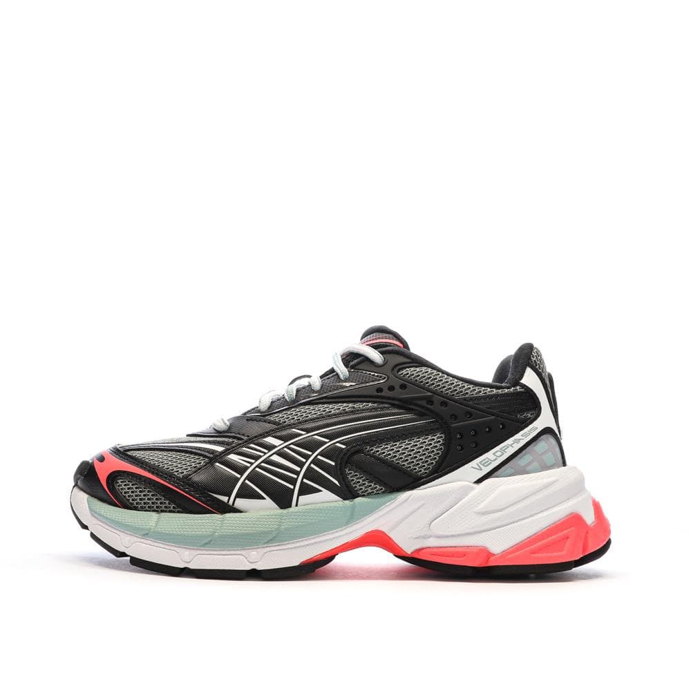 Baskets Noires/Blanc/Rouge Homme Puma Velophasis 1