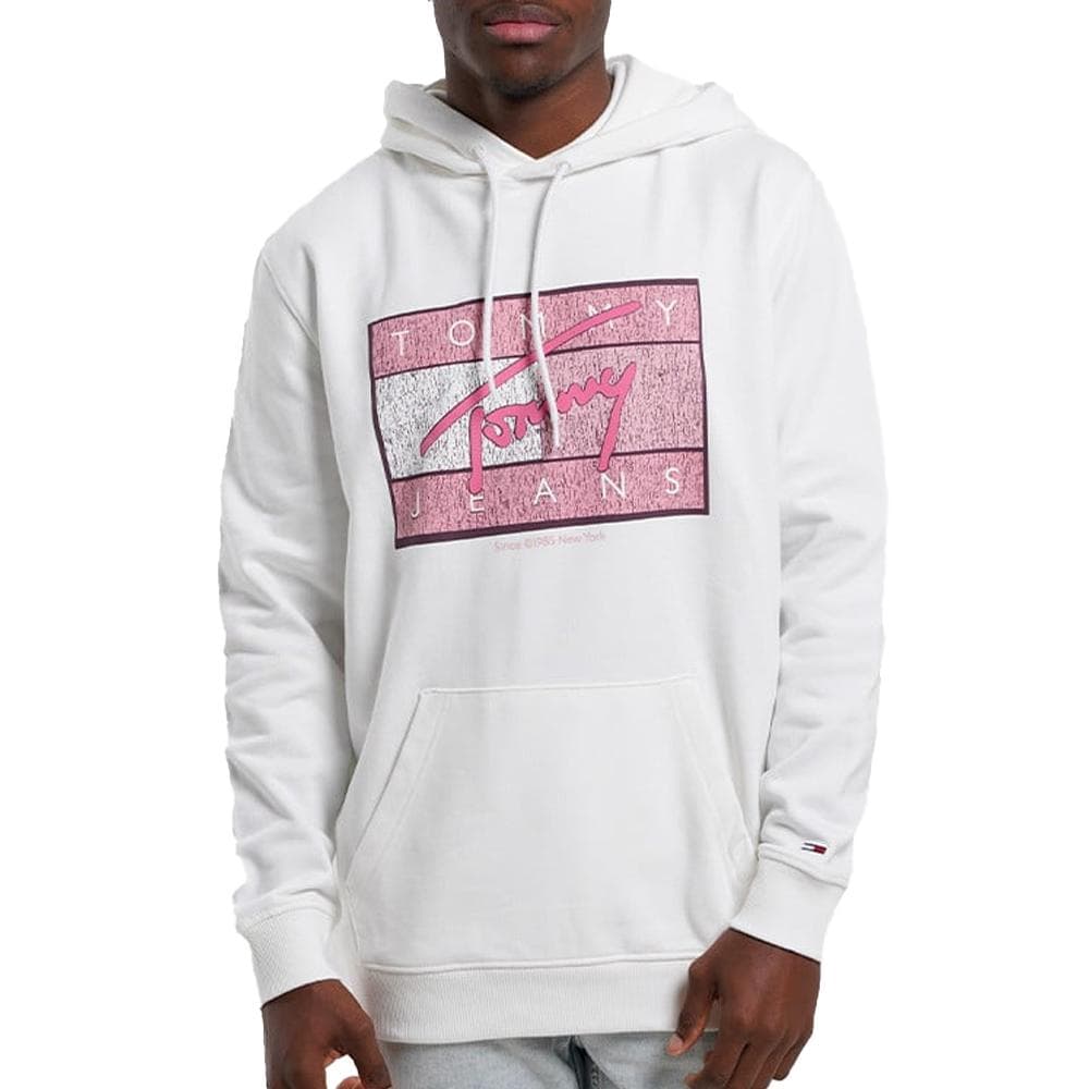 Sweat Blanc Homme Tommy Hilfiger DM0DM21100 1