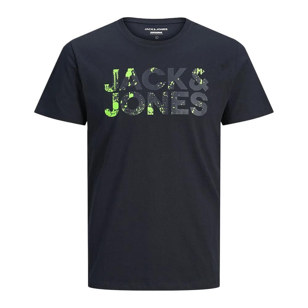 T-shirts Marine/Vert Homme Jack & Jones Plash Corp 1