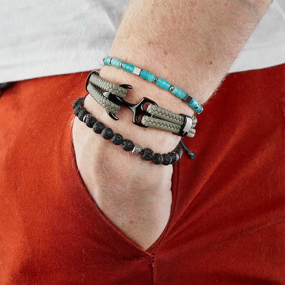 Bracelet Turquoises Homme Geographical Norway 315017 2