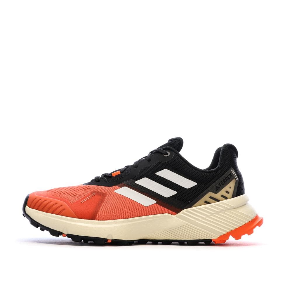 Chaussures de Running Orange/Noire Homme Adidas Terrex Soulstride 1