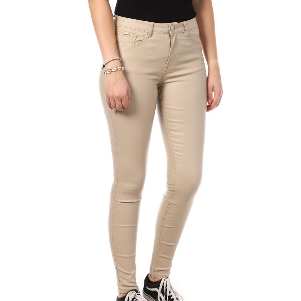 Pantalon skinny enduit Beige Monday Premium 1