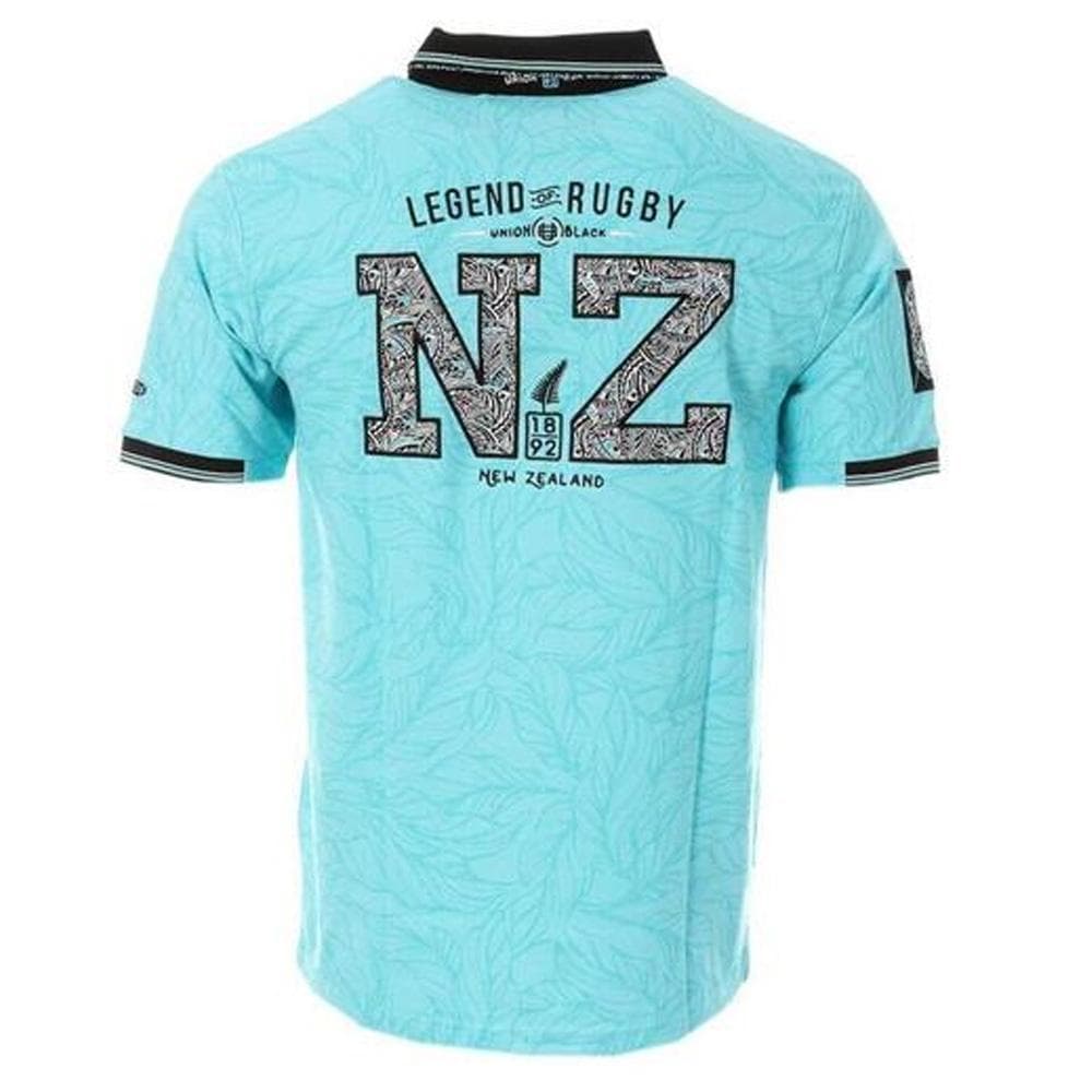 Polo Turquoise Homme Rugby KUMARA 2