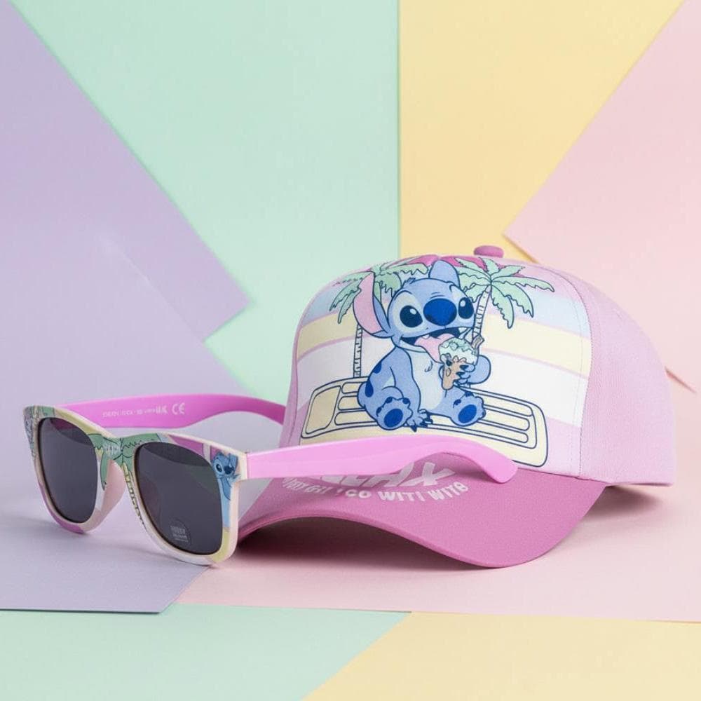 Kit Casquette + Lunette de Soleil Rose Enfant Sport Zone Relax 2