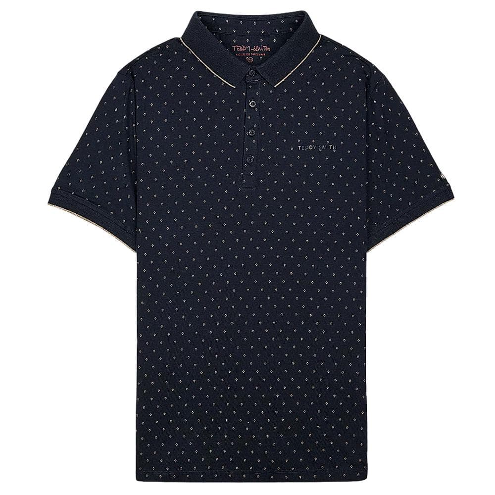 Polo Marine/Kaki Homme Teddy Smith Pasy 2 1
