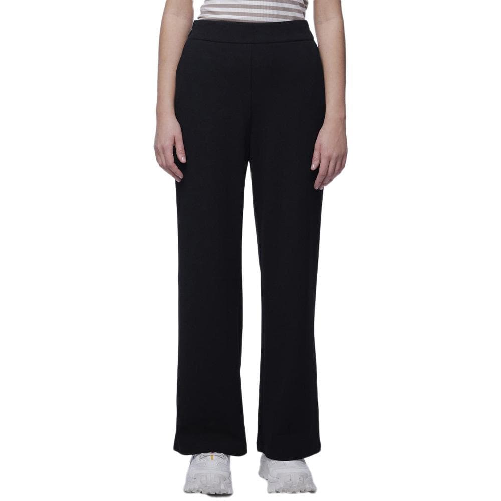 Pantalon fluide Noir Femme Pieces Nula 1