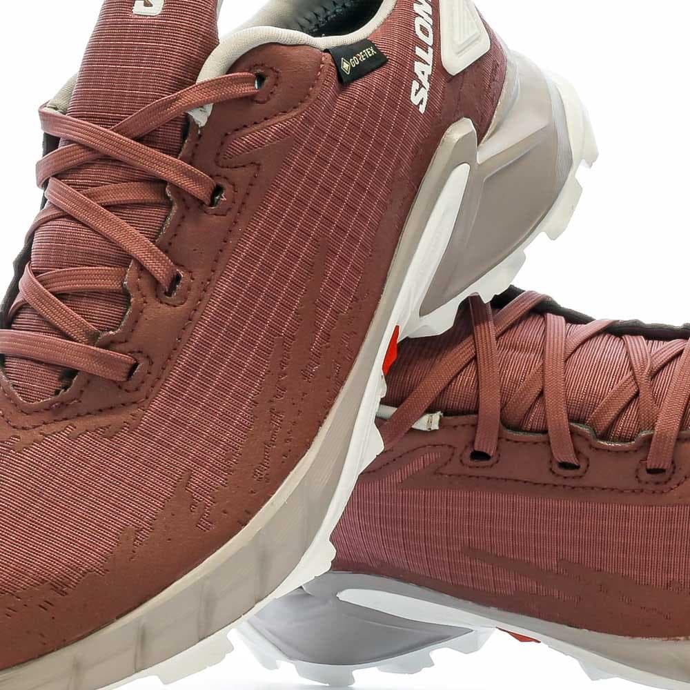 Chaussures de Trail Rouge/Blanche Femme Salomon Alphacross 4 7