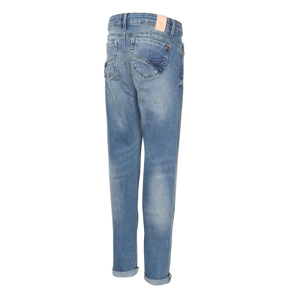 Jean Bleu Fille Kaporal Rose 2