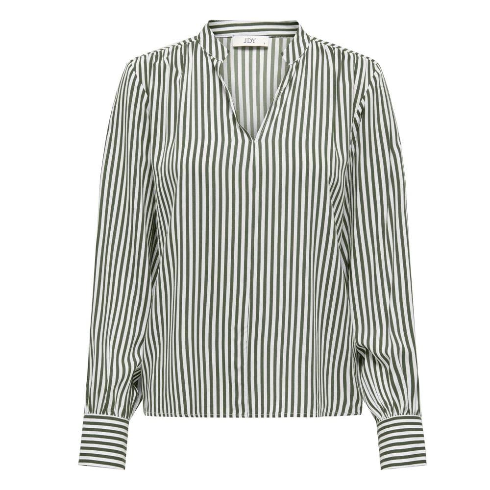 Blouse Blanche/Kaki Femme JDY Laurel 1