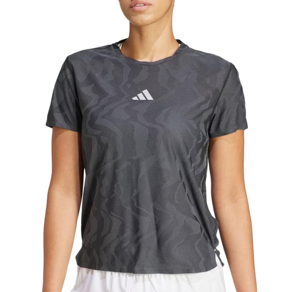 T-Shirt de Running Noir Femme Adidas Ultimate CLIMACOOL+ 1