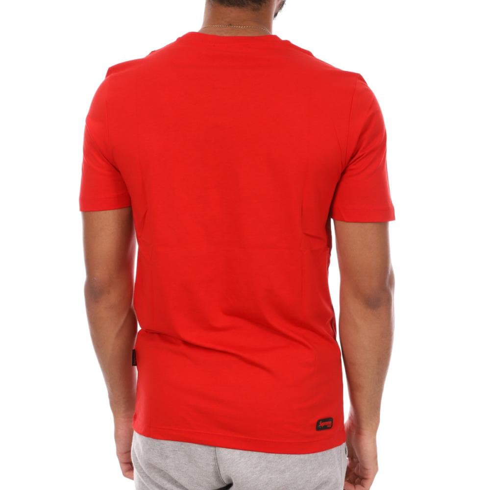 T-shirt Rouge Homme Supreme Grip Magazine 2