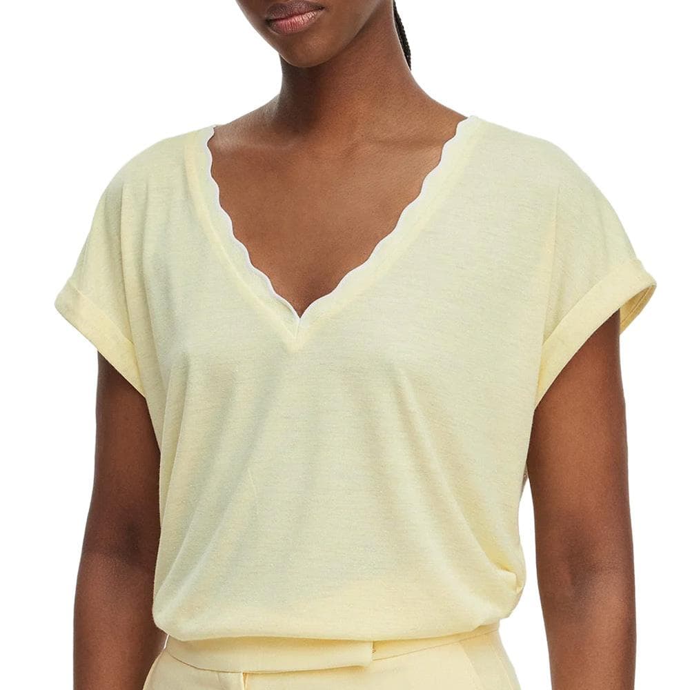 T-Shirt Jaune Femme Morgan DIANA 1