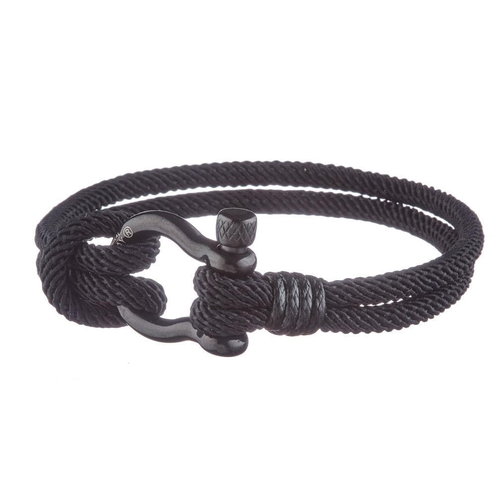 Bracelet Noir Homme Geographical Norway 315008 1