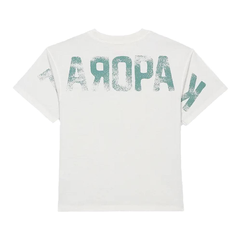 T-Shirt Blanc/Vert Garçon Kaporal Obar 2