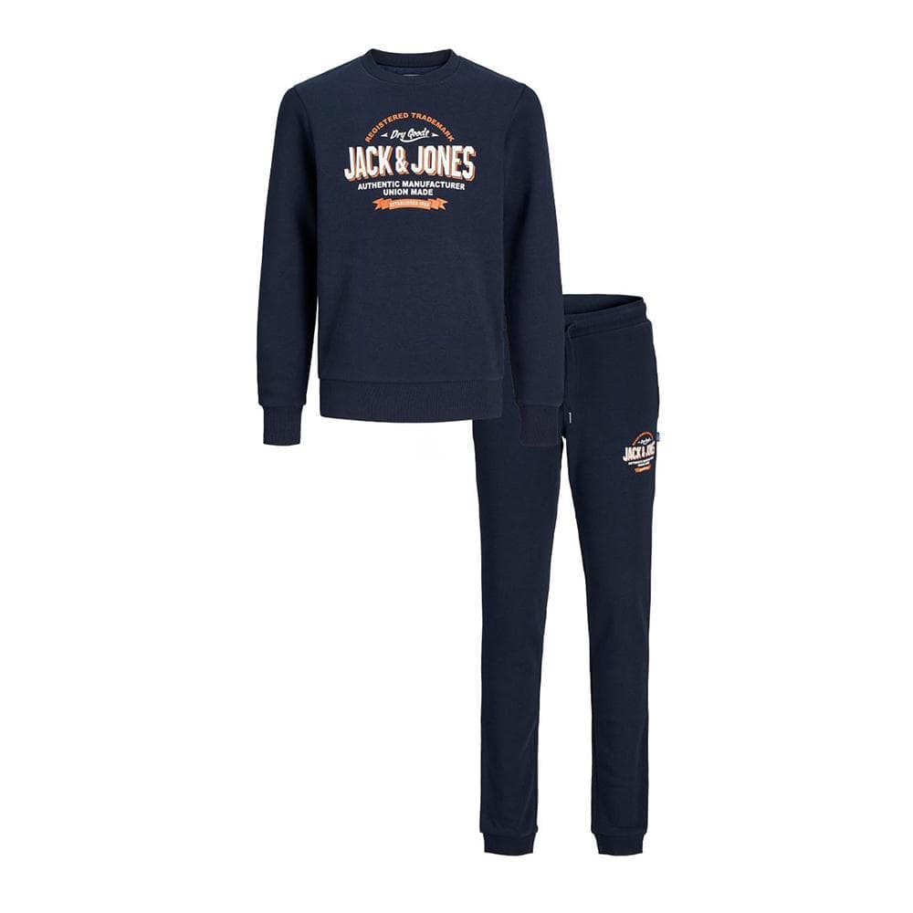 Survêtement Marine Garçon Jack & Jones Logo 1