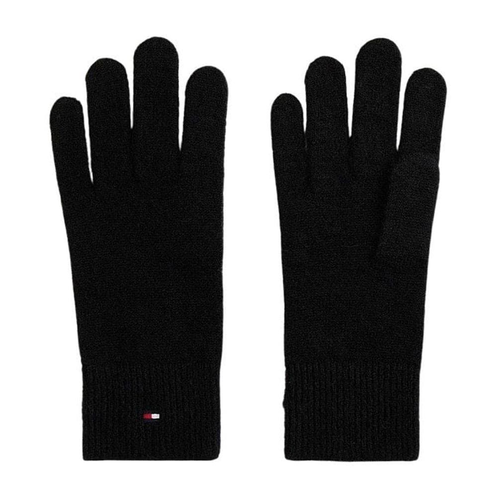 Gants Noir Femme Tommy Hilfiger Flag Fluffy 1