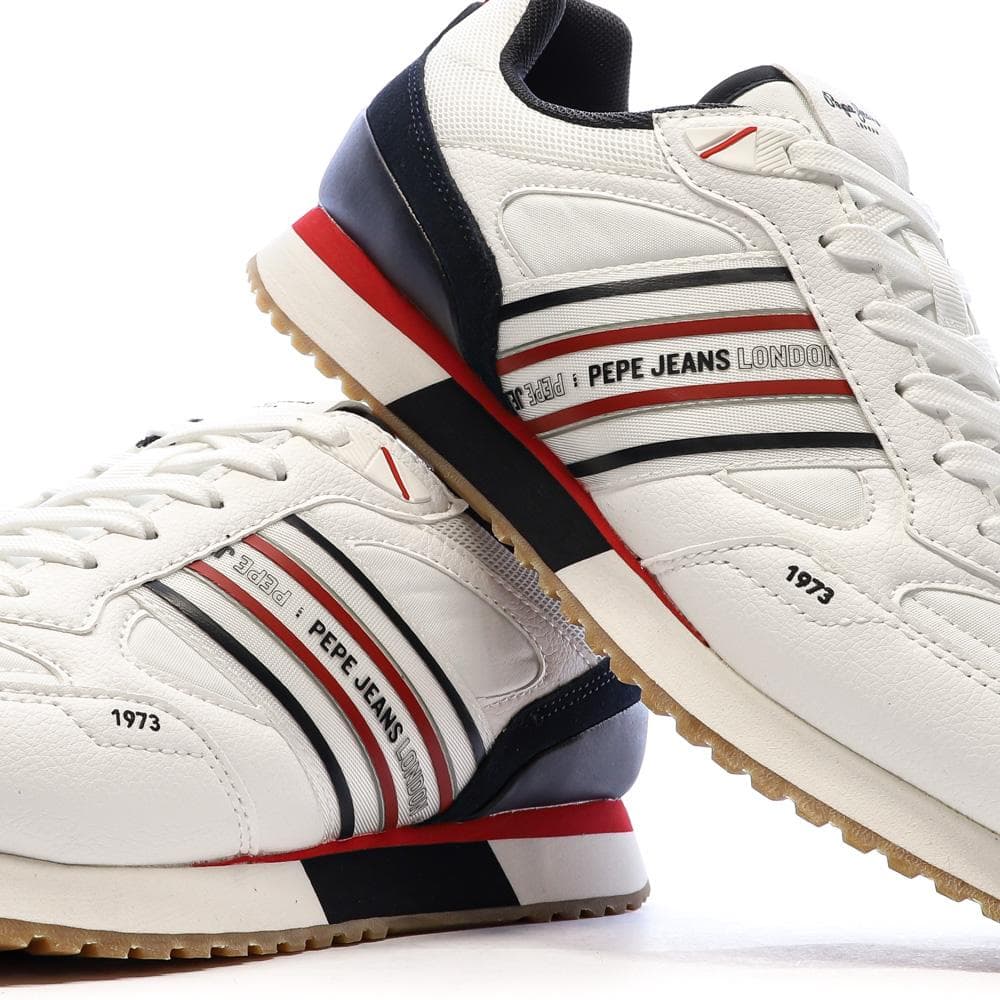 Baskets Blanches Pepe jeans Dublin Half 7