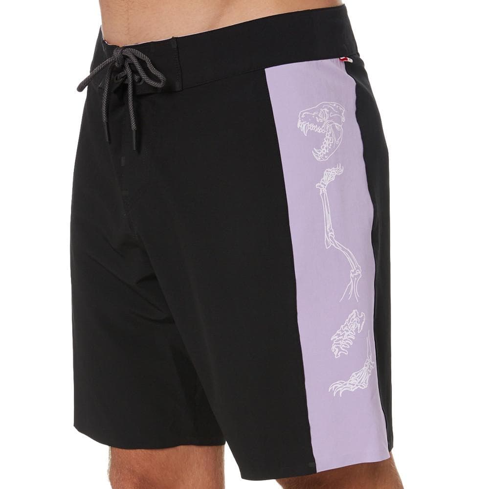 Short de bain Noir/Violet Homme Globe Dion Agius 1
