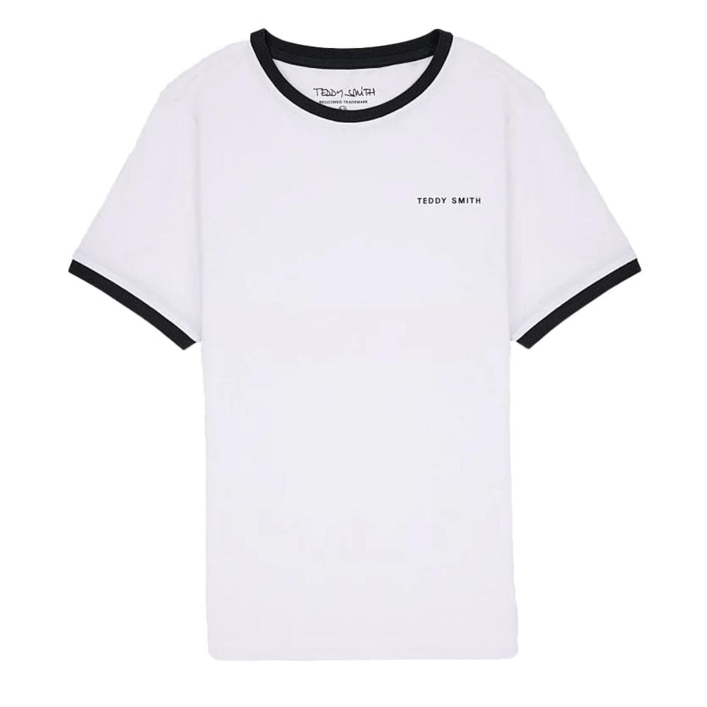 T-shirt Blanc Garçon Teddy Smith 61007493D 1