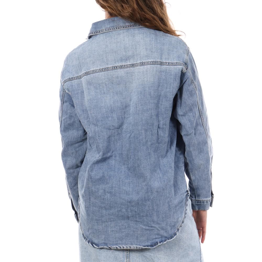 Chemise Bleu Femme Monday Premium LV256 2