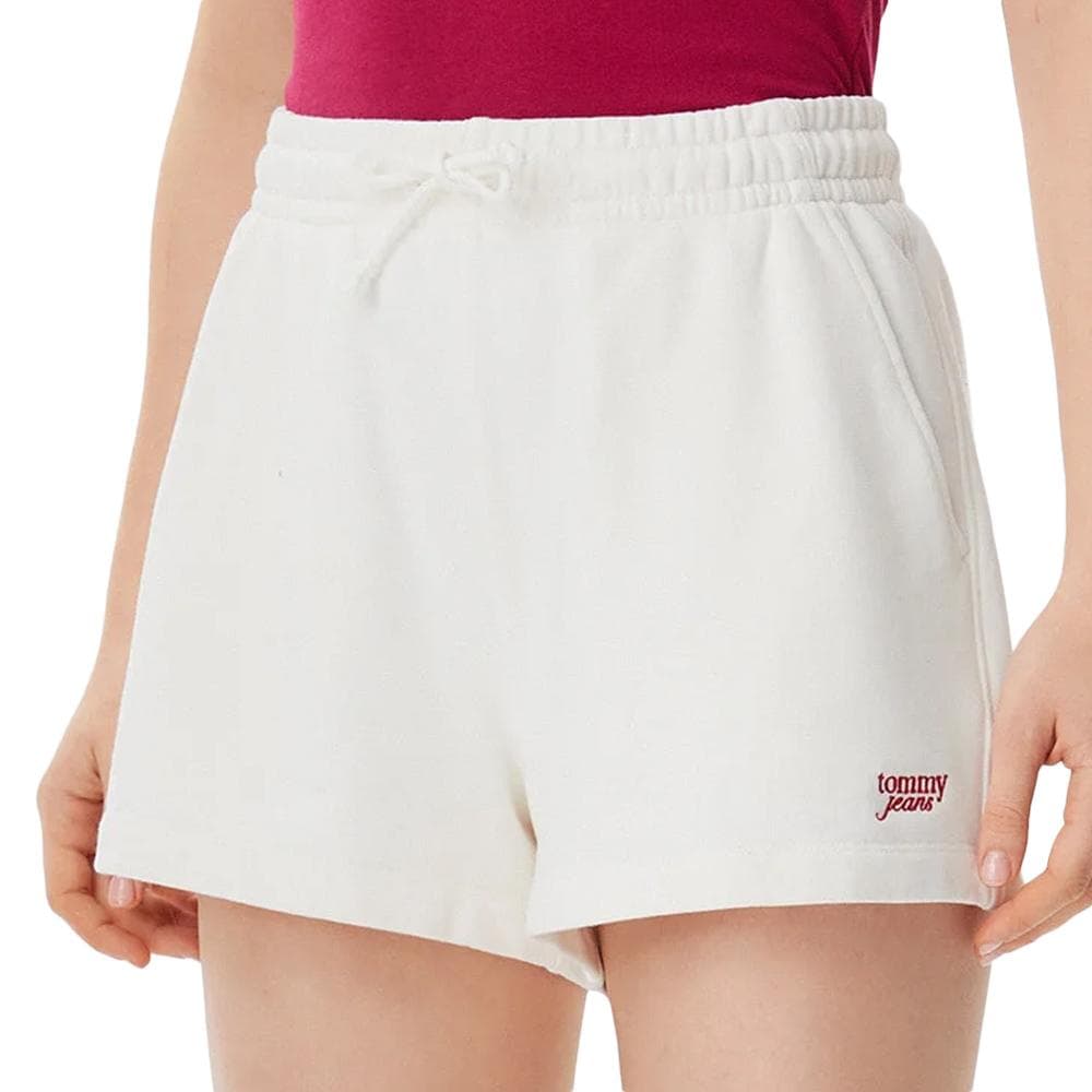 Short Écru Femme Tommy Hilfiger Script 1