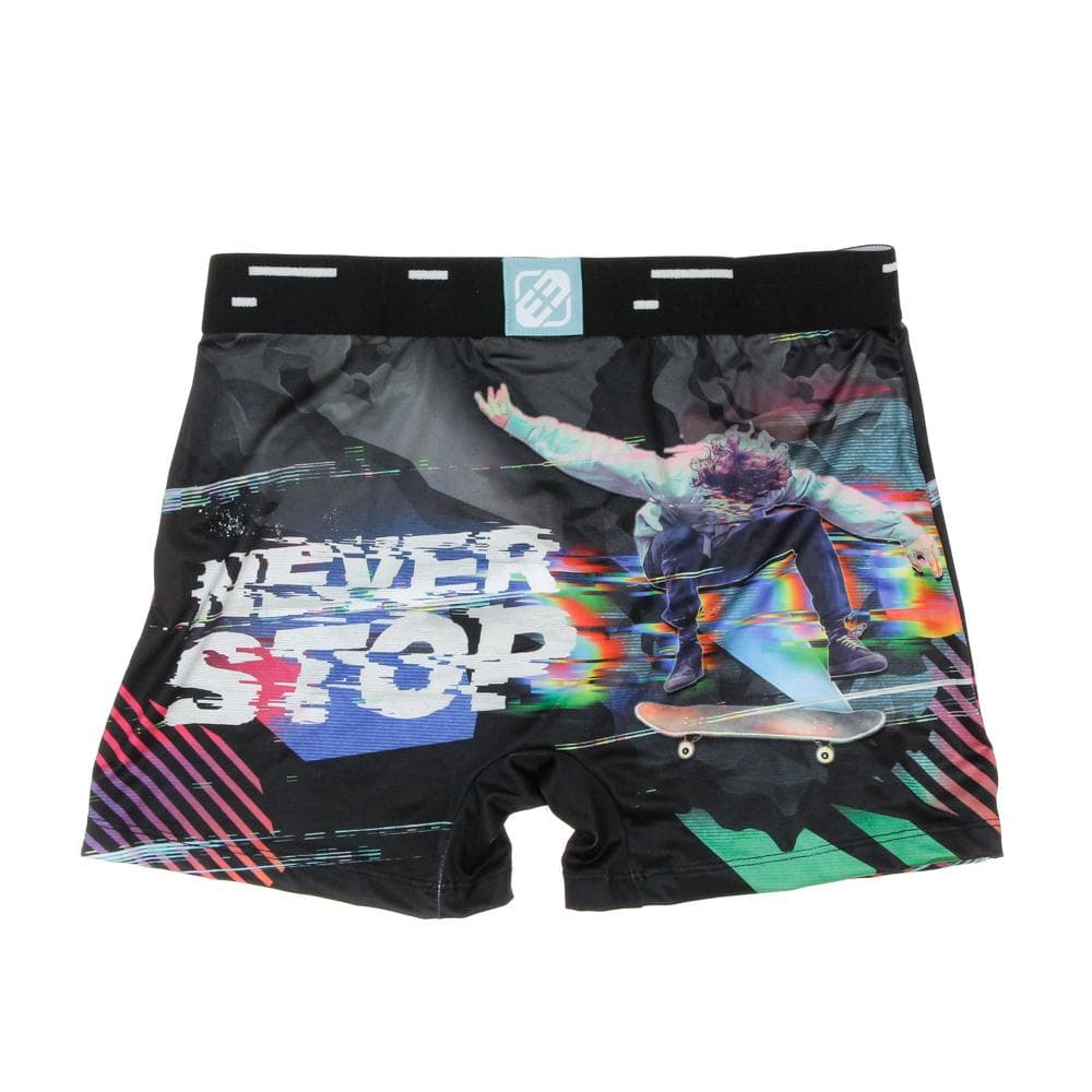 Boxer Noir/Gris à Imprimés Homme Freegun SKA 2