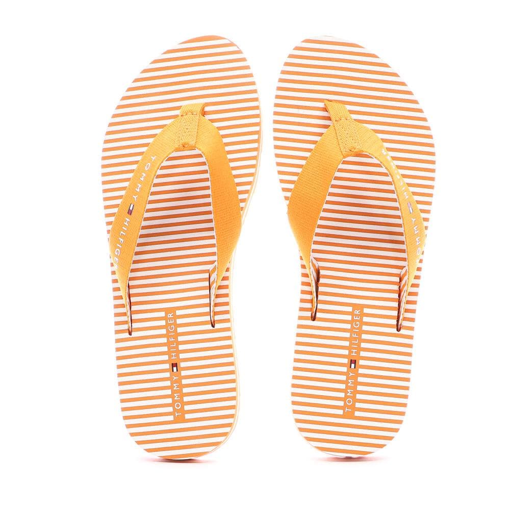 Tongs Orange/Blanches Femme Tommy Hilfiger Ithaca 3