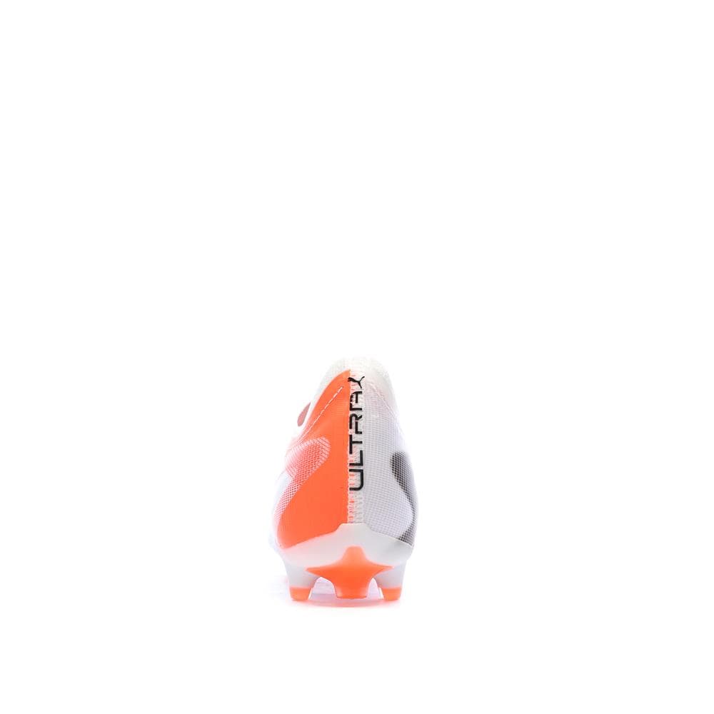 Chaussures de football Blanches/Oranges Homme Puma Ultra 5 Match 3