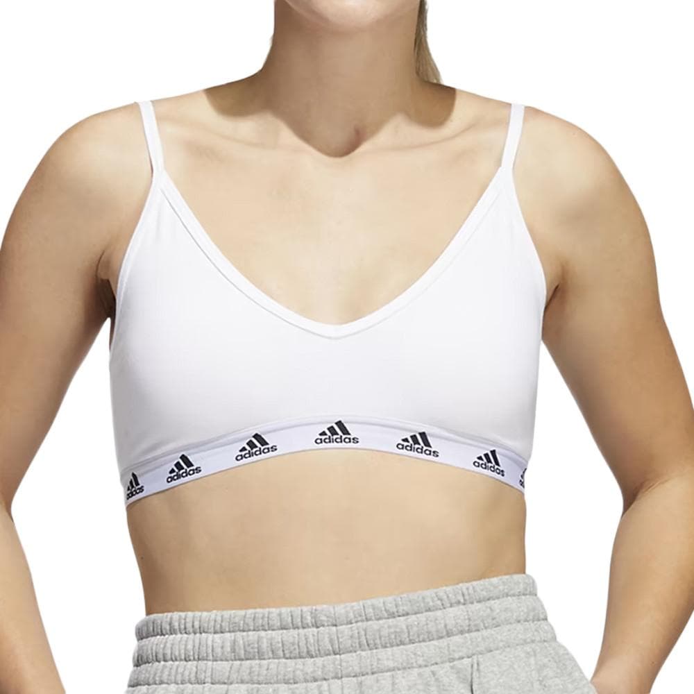 Brassière Blanche Femme Adidas Pureb 1