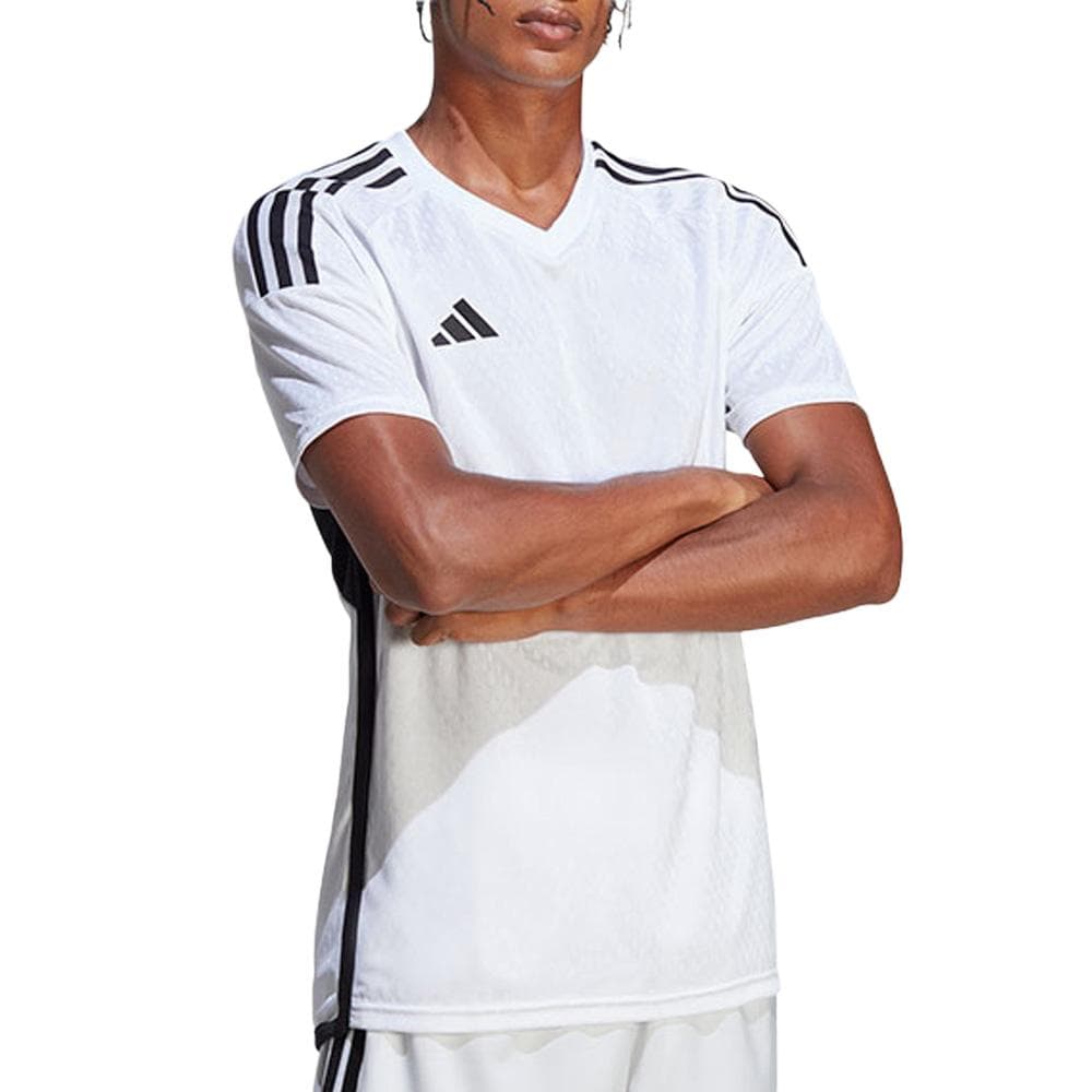 Maillot de Football Blanc/Noir Homme Adidas HT5686 1