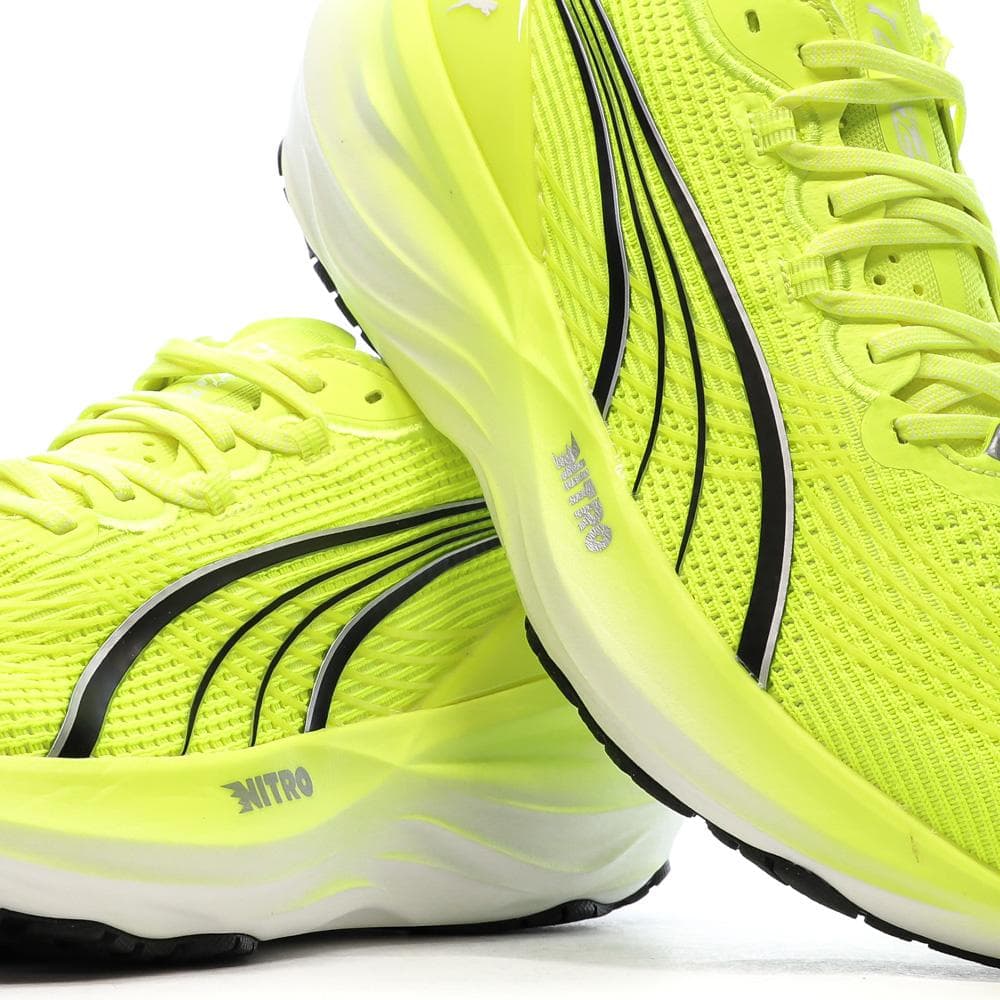 Chaussures de Running Jaune Fluo Homme Puma Foreverrun Nitro 2 7