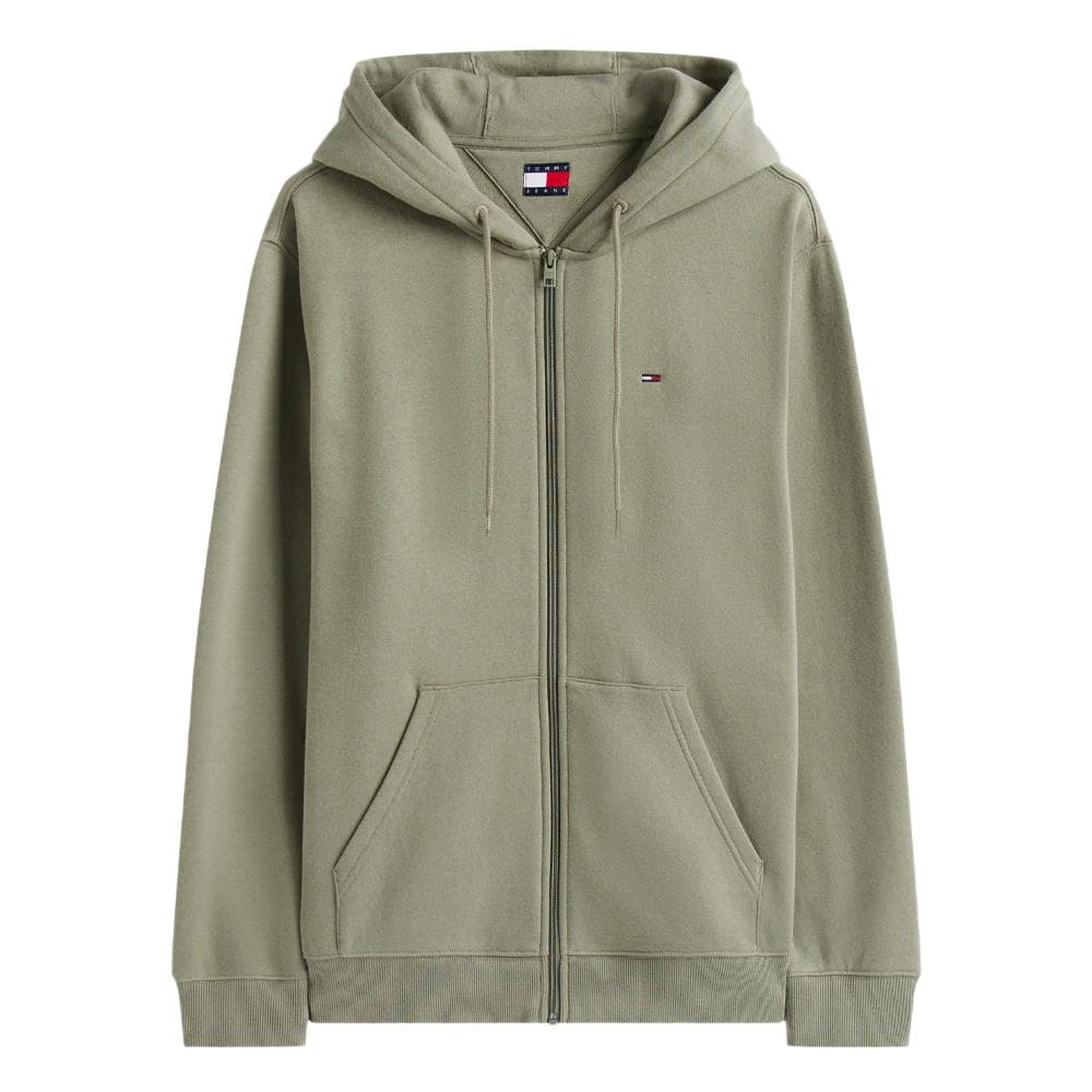 Sweat Zippé Vert Homme Tommy Hilfiger DM0DM2 3