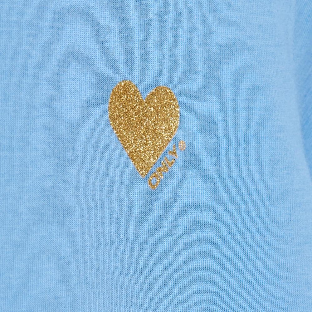 T-shirt Bleu Fille Kids Only Kita 2