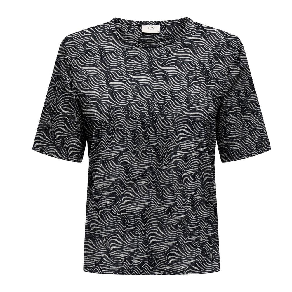 T-Shirt Noir/Blanc Femme JDY Debbie 1