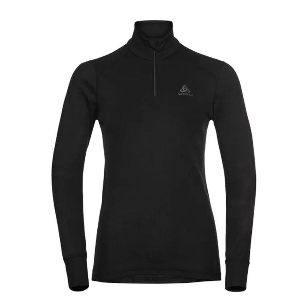 T-shirt Thermique manches longues Noir 1/2 ZIP Femme Odlo ACTIVE WARM ECO 1