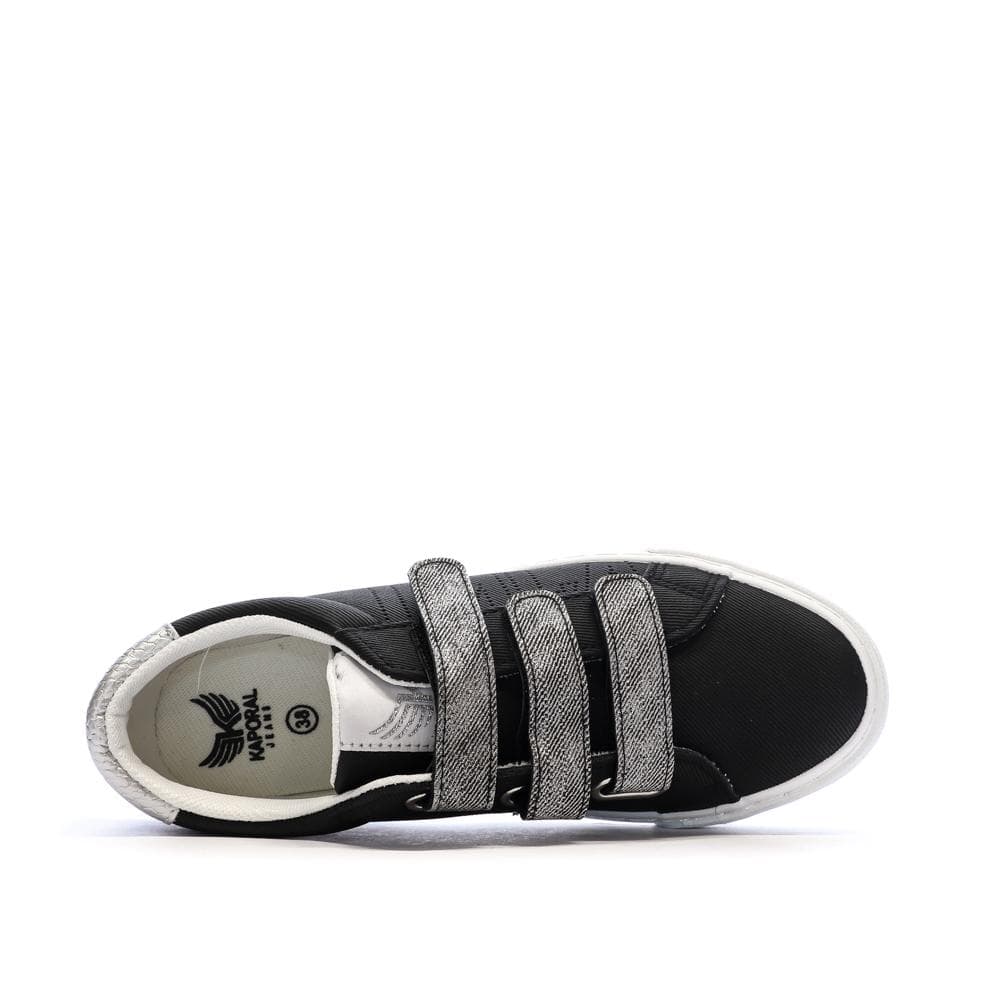 Baskets Noir Femme Kaporal Tippyk 4