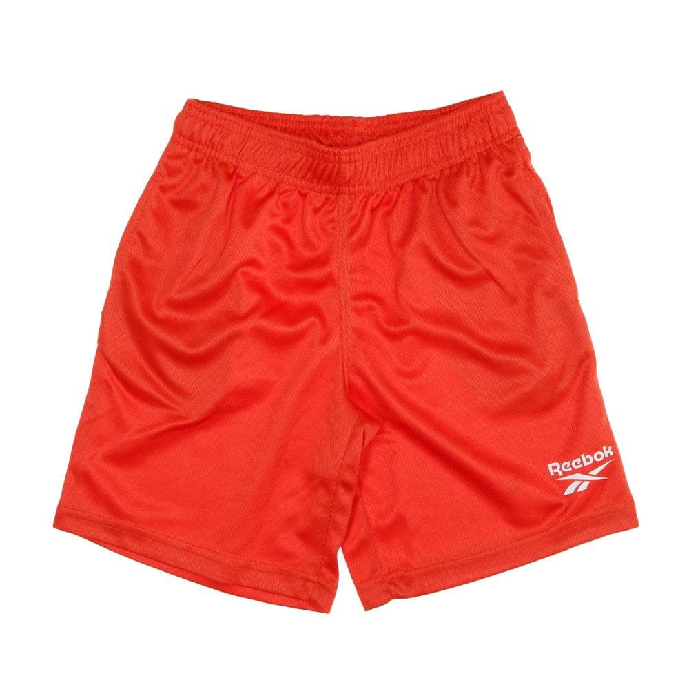 Short de Basketball Rouge Enfant Reebok 2