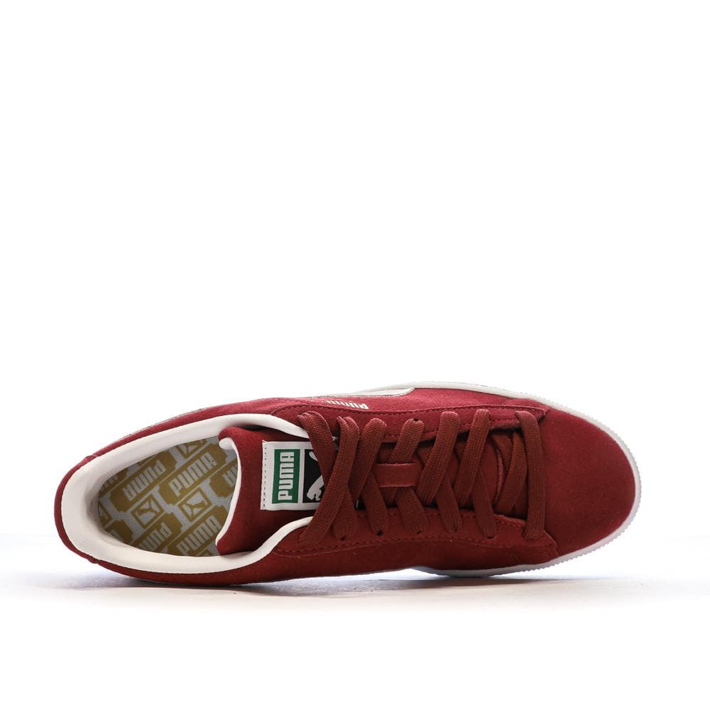 Baskets Bordeaux Mixte Puma Suede Classic XXL 4