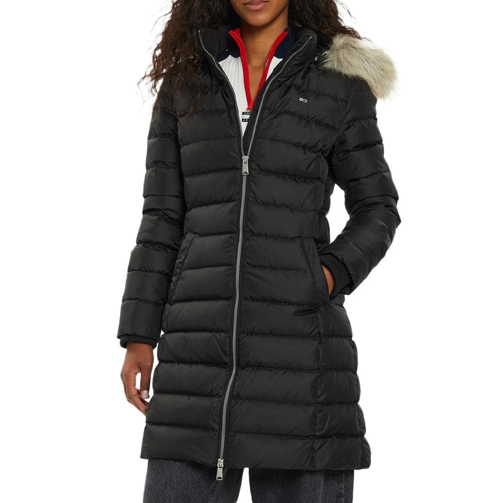 Doudoune Noire Femme Tommy Hilfiger Hooded 1