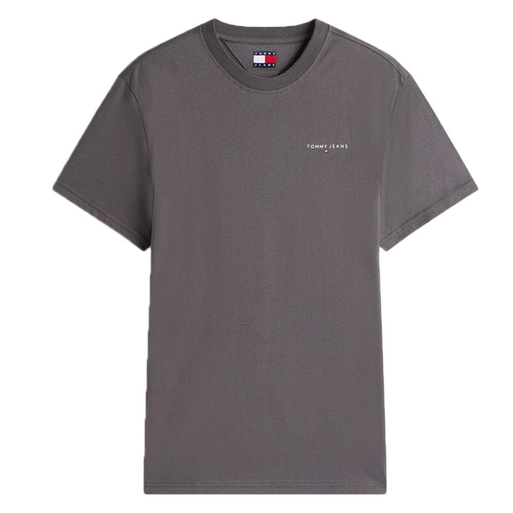 T-shirt Gris Foncé Homme Tommy Hilfiger Tjm Slim Linear 2