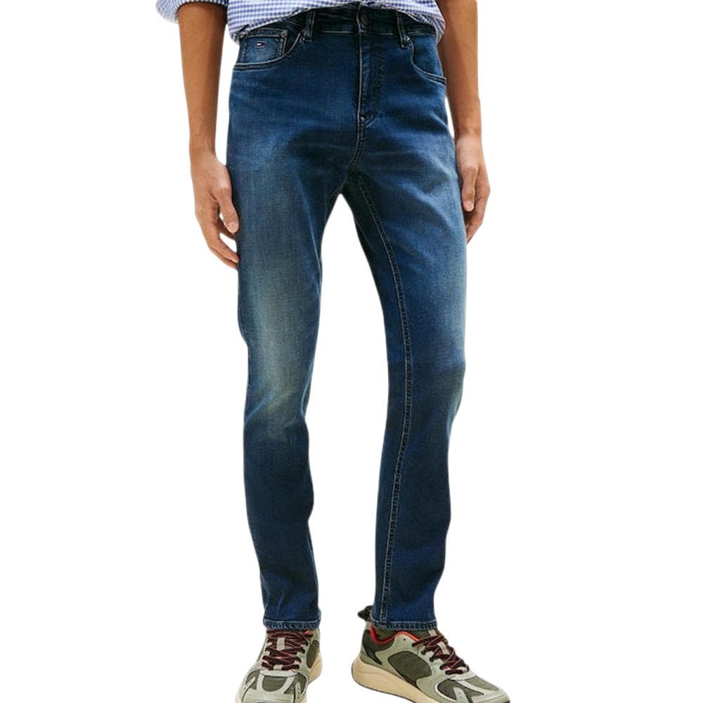 Jean Droit Bleu Homme Tommy Hilfiger Scanton 1