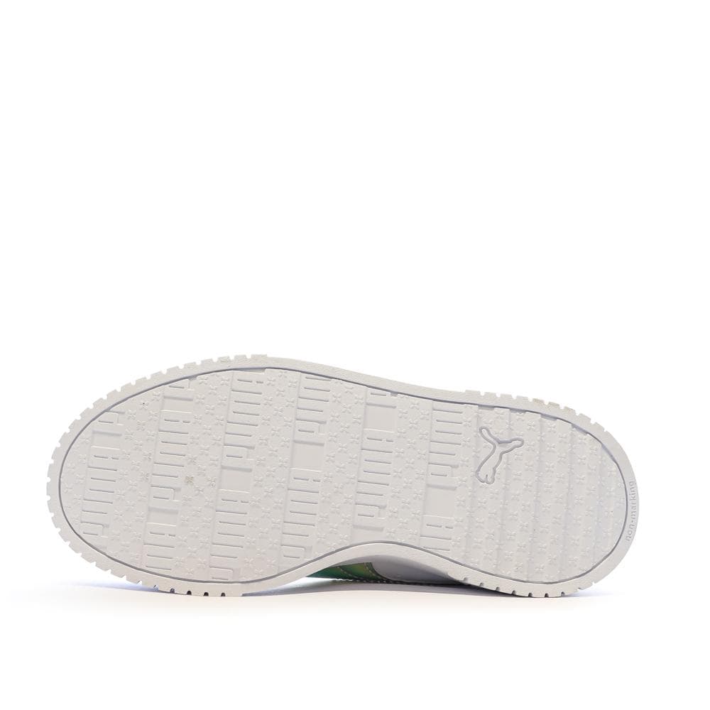 Baskets Blanche Fille Puma Carina 2.0 Holo 5