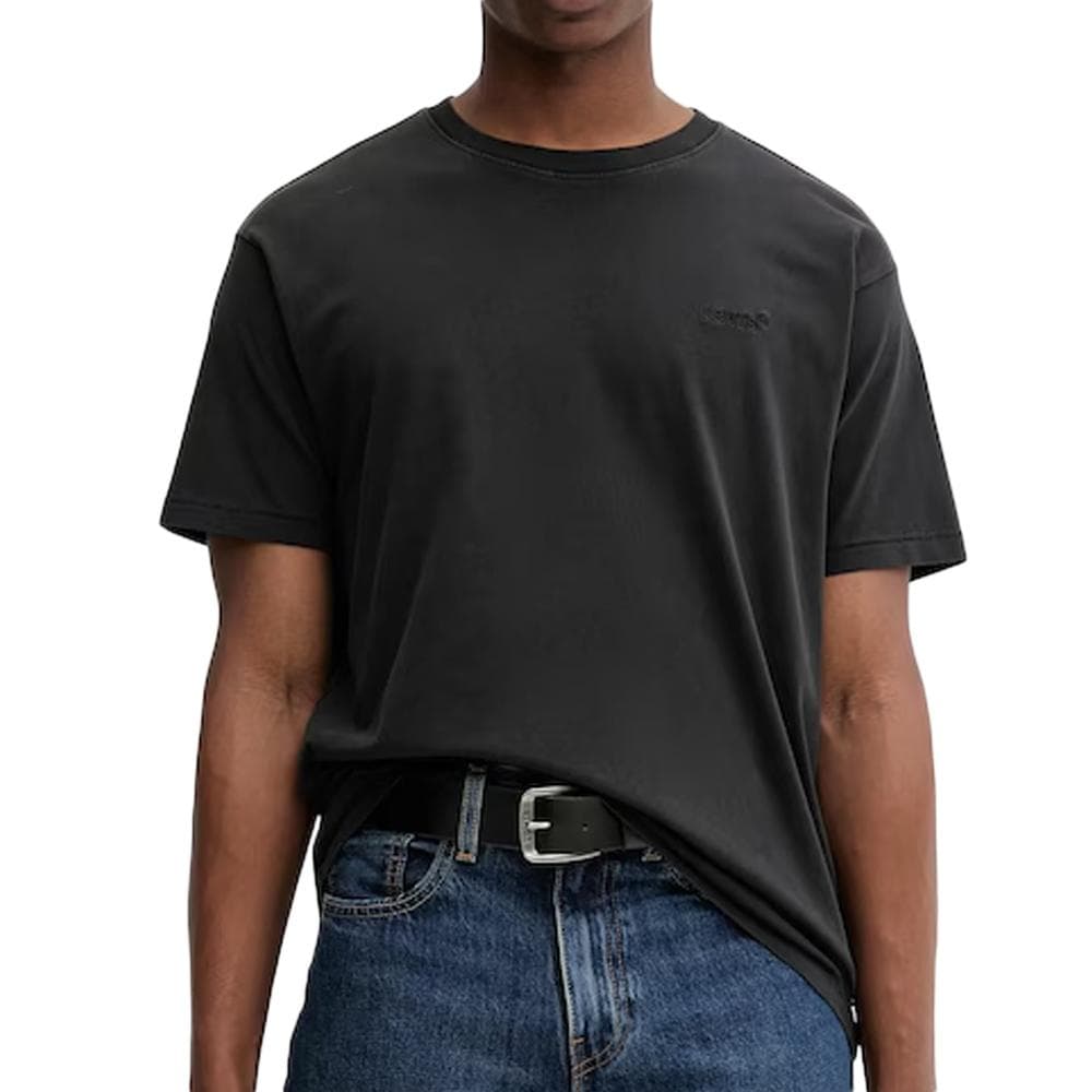 T-Shirt Noir Homme Levi's Red Vintage Tee A0637 1