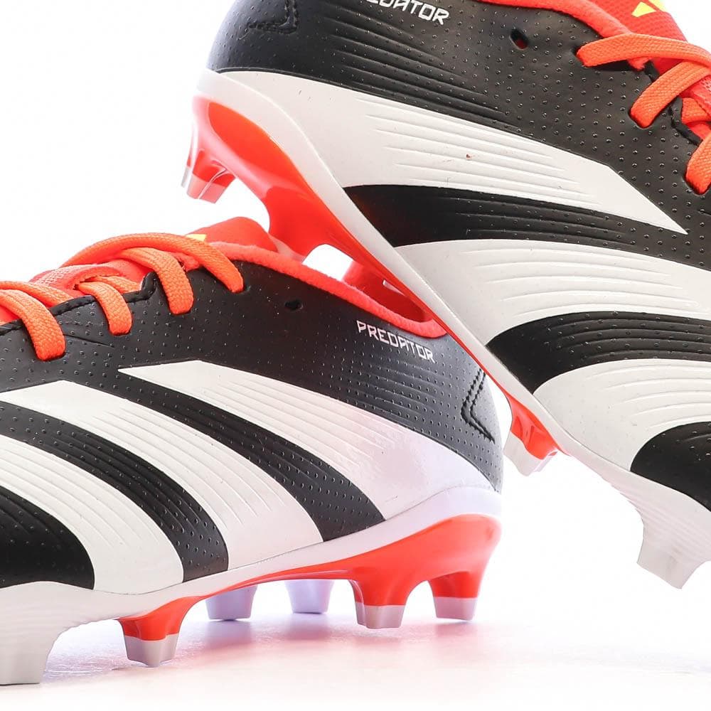 Chaussures de Foot Noires Junior Adidas Predator League L FG 7